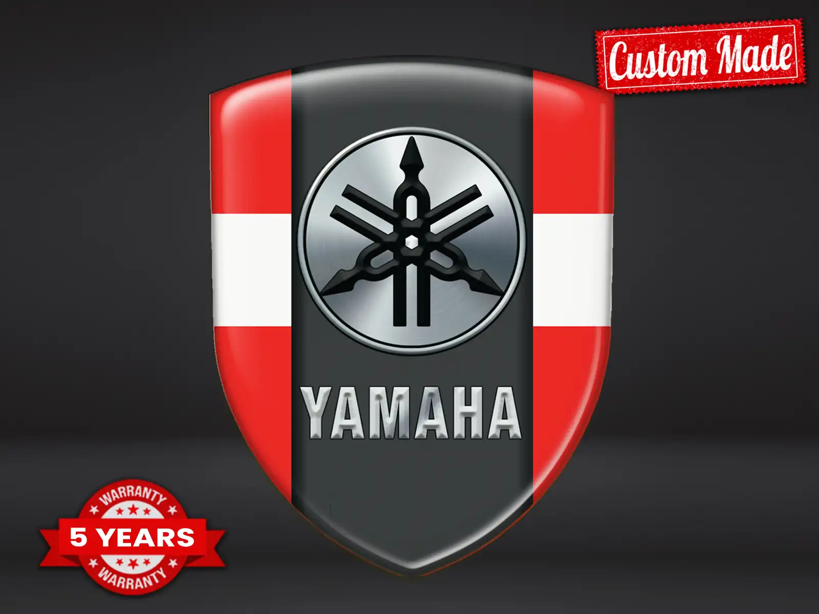 Yamaha Emblèmes Auto Édition Max Résistants Professionnels